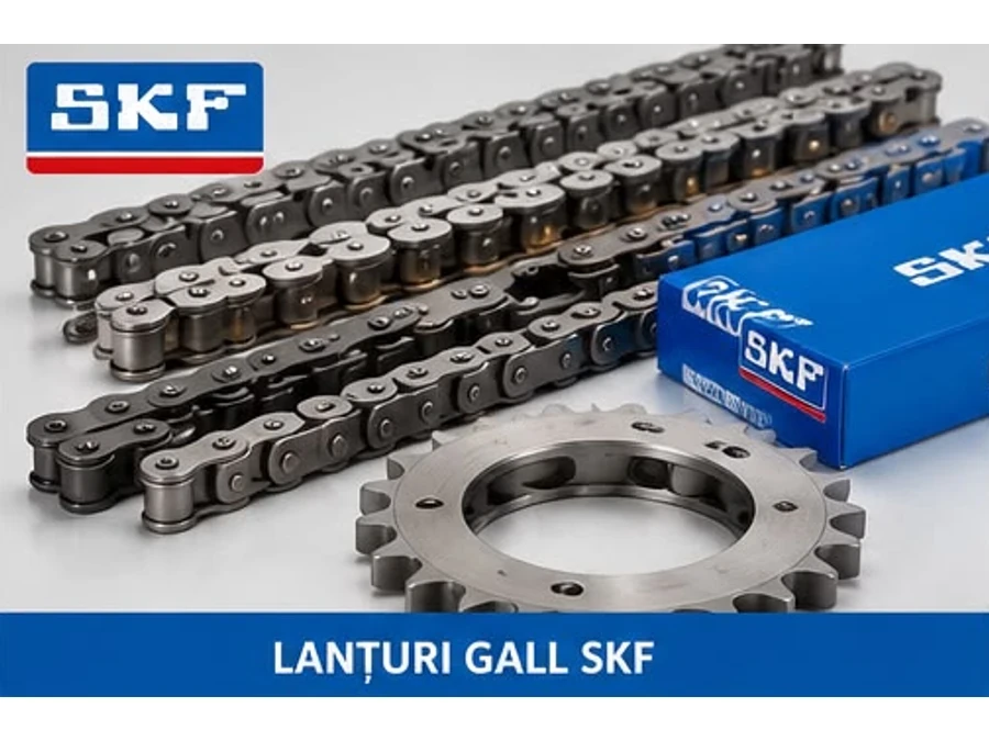 Lanțuri industriale SKF pentru transmisie