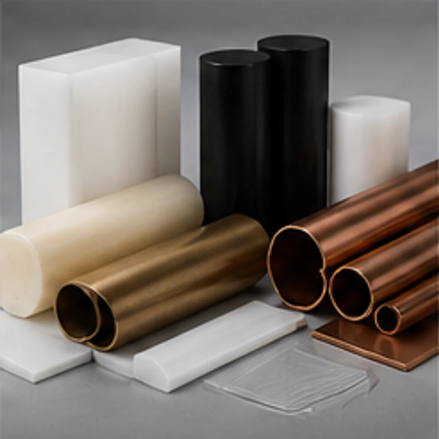 Componente industriale folosite ca imagine generică pentru materiale tehnice